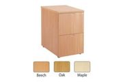 Wooden 2 Drawer Filing Cabinet
