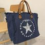 Canvas Tote Bag Navy - BRAND NEW Image 4