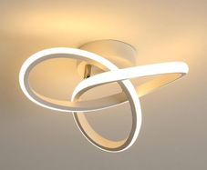 MASSIVE SALE LED Ceiling Lamp, 30W 3375LM Modern Ceiling Light, Creative Flower Shape Ceiling Ligthing Fixture Warm 3000K for Corridor Bedroom Hallway Living Room, Dia 30cm
