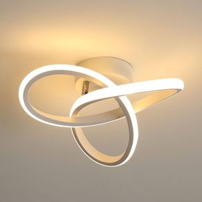MASSIVE SALE LED Ceiling Lamp, 30W 3375LM Modern Ceiling Light, Creative Flower Shape Ceiling Ligthing Fixture Warm 3000K for Corridor Bedroom Hallway Living Room, Dia 30cm