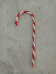 Candy cane pencil