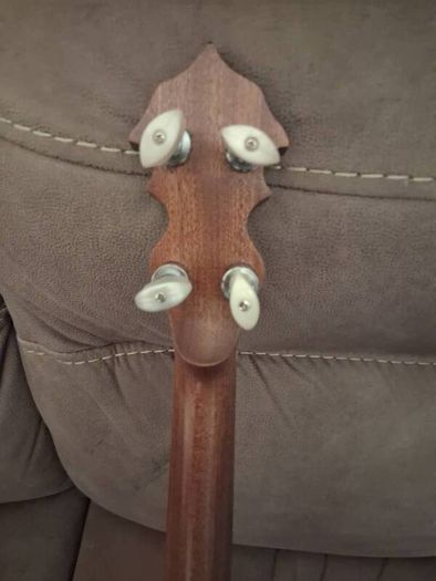 Hand made tenor banjo.