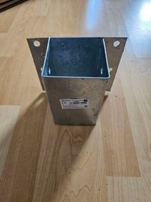 Metal post support