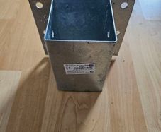 Metal post support