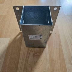 Metal post support