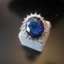 10KT White Gold Filled Ring Image 3
