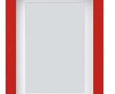 Set Of Ikea Rodalm Frames  X 4 Red