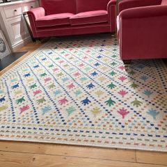 Nina Campbell Multi Paradis Flatweave Rug