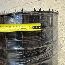 PVC coated steel wire. 150cm high x 30 metres. 2.5mm diameter wire