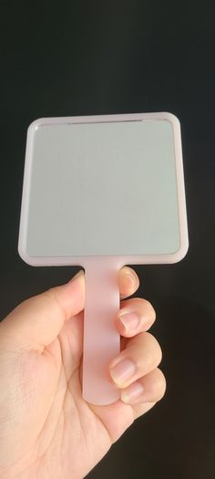 Into You Handheld Mirror in Pink