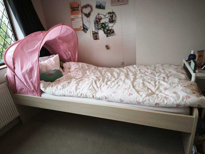 Single ikea kids bed X2  in great condition