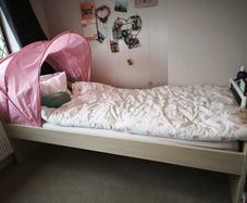 Single ikea kids bed X2  in great condition