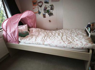 Single ikea kids bed X2  in great condition