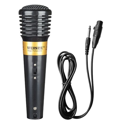 WEISRE Wired Microphone Black