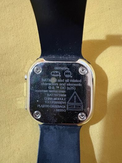 Batman printed LED watch