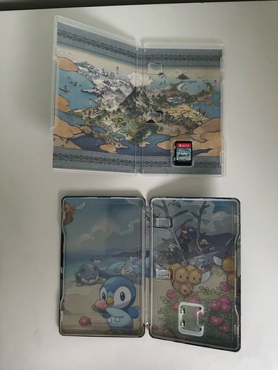 Nintendo Switch Pokemon Arceus game with Steelbook