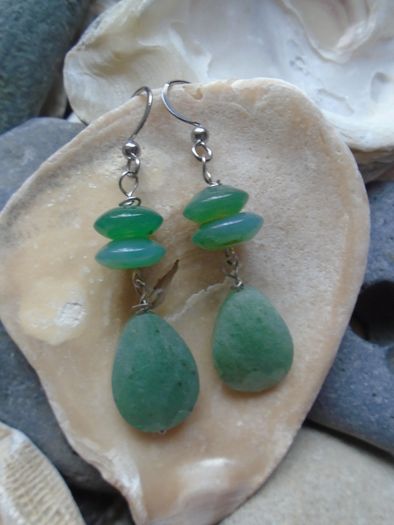 Gemstone earrings, Handmade earrings. Gift. Jewellery, Earrings
