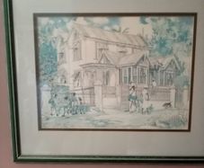 Barbados Print by W. Walker