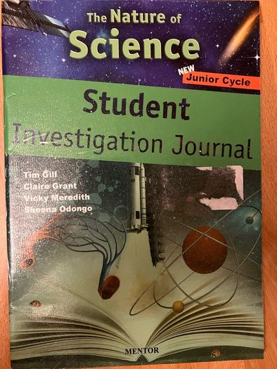 Nature of science -investigation journal