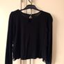 H&M  black blouse - Age 8-9 years Image 3