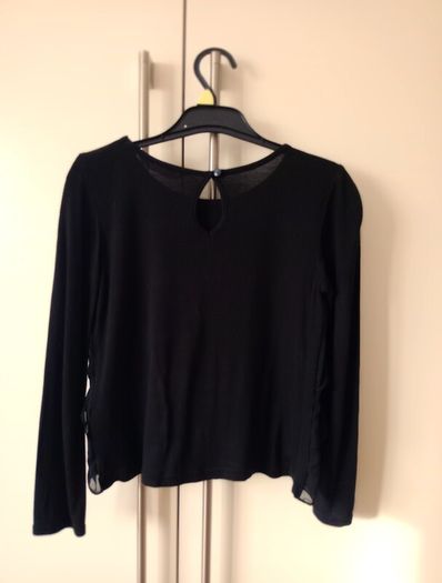 H&M  black blouse - Age 8-9 years