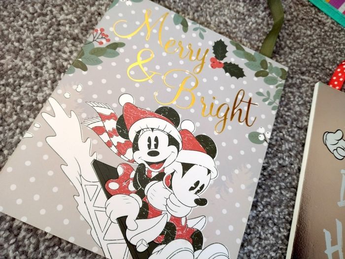 Box Of New as New Disney Christmas Ornaments and Gifts