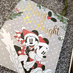 Box Of New as New Disney Christmas Ornaments and Gifts