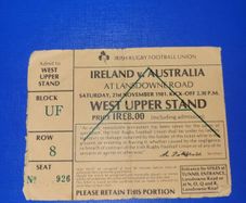 rugby ticket