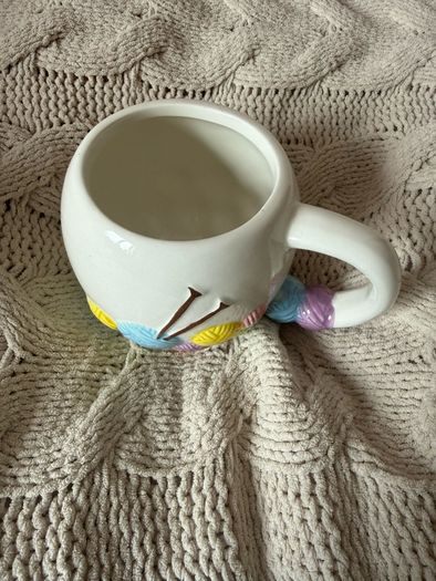 New ceramic mug for crafty person