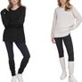 DKNY Black knit jumper and leg warmers size XL Image 6