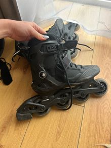 Adult Inline Skates + Protective Gear