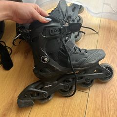 Adult Inline Skates + Protective Gear