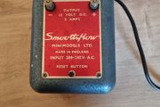 SMOOTHFLOW Transformer -Rectifier Light Railway Power Supply 12V DC Scalextric