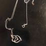 Real diamonds silver necklace Image 4