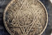 French. Morocco silver coin