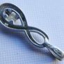 Vintage 9K White Gold Pendant Image 7