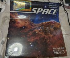 Scientific American Space 2024 Calendar - New in packaging