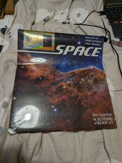 Scientific American Space 2024 Calendar - New in packaging