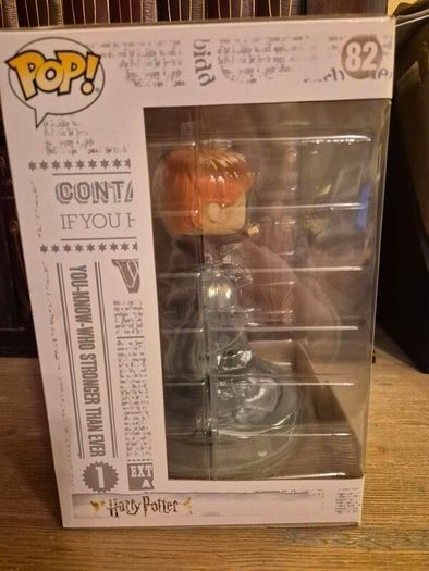 Funko Pop! Ron Weasley Riding Chess Piece 82 , Movie Moments (Mint, Never Opened)