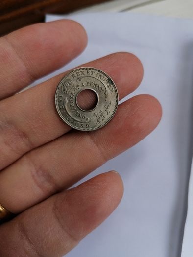 UNC 1939 British west Africa 1/10 penny