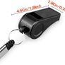 Whistle, 2 Packs Plastic Sports Whistles with Lanyard, Loud Crisp Sound Whistle Ideal for Coaches, Referees, and Officials Image 3