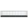 Aviary with Extension Silver 932x307x212 cm Steel Image 3