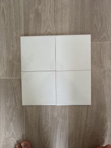 White tiles