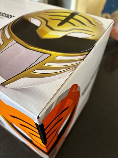 Power Rangers - White Ranger Helmet - sealed