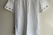 Victoria Beckham white blouse Size 10