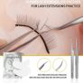 Eyelash Extension Kit, with Mannequin Head Practice Exercise Set, Training Lash Extension Supplies for Beginners Include Individual Lashes Glue Tweezers and Training Lashes (FREE POSTAGE) Image 4