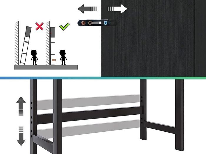 Bathroom Storage Shelf with Cabinet
