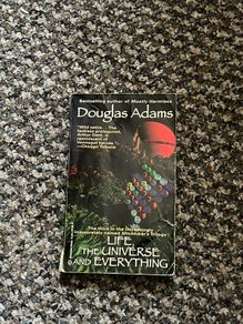 Douglas Adams Life, The Universe and Everything Fantasy Book