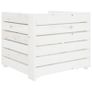 2 Piece Garden Pallet Lounge Set White Wood Image 8