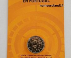 Portugal 2 Euro Commemorative Coin 2026 - Rotary BU. Coincard.